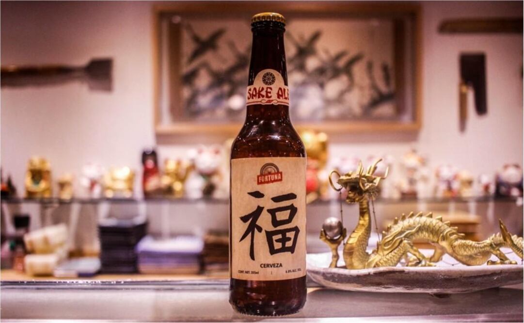The new Sake Ale, by Fortuna brewing company - Taken from Fortuna's twitter profile