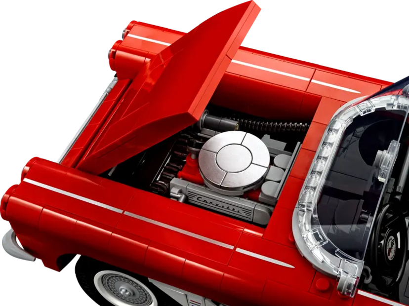 LEGO ha lanzado al mercado un set inspirado en el Chevrolet Corvette, en la época dorada de los automóviles clásicos