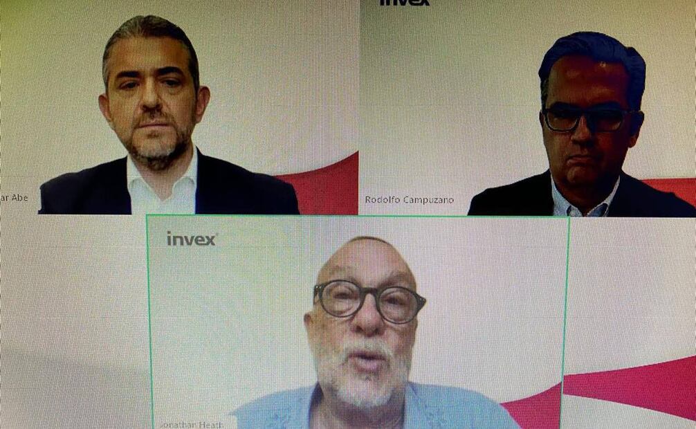 Webinar Perspectivas de la inflación y política monetaria organizado por Invex. Foto: captura de pantalla