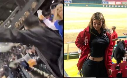 Identifican y vetan a personas que aventaron cerveza a beisbolistas