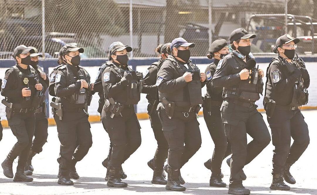 Mujeres policías. Foto: Archivo/ EL UNIVERSAL