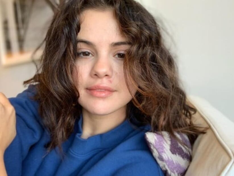 Selena Gomez conquista Instagram sin una gota de maquillaje