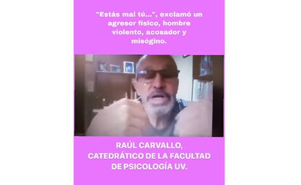 “Debiste decirlo en su momento”, dice profesor de la UV en video sobre caso de violación de una mujer