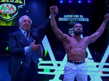 Ric Flair, la gran sorpresa en Triplemanía XXIX