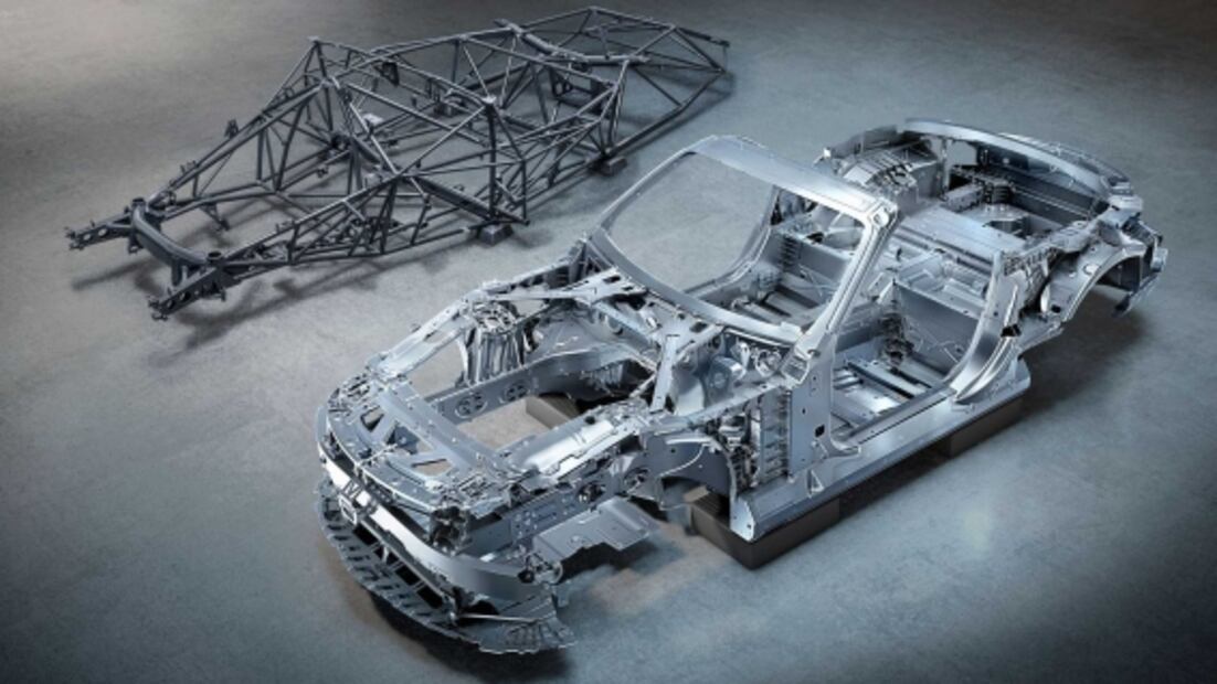 Mercedes-AMG adelanta el chasis del nuevo SL 2021