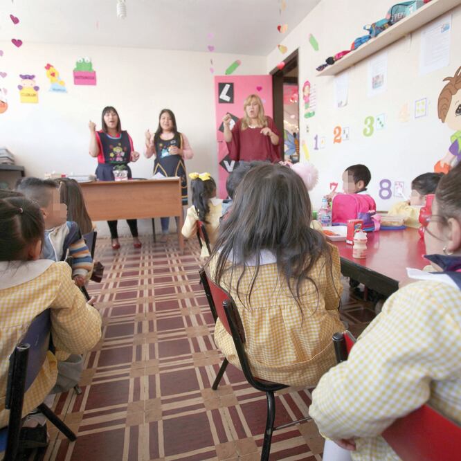 Casi 330 mil menores de edad, así como dueños y maestras se verán afectados por los cambios en el programa de estancias infantiles, aseguran ONG y padres de familia. ARCHIVO EL UNIVERSAL