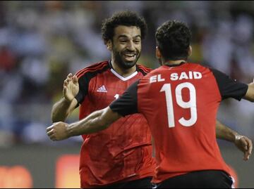 Mohamed Salah se perfila para ser titular ante Uruguay