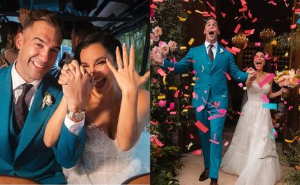 Martha Higareda y Lewis Howes ya son esposos! Así fue su emotiva boda