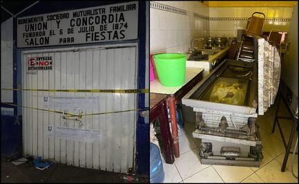 Ataúdes como hieleras y extintores caducados; esto fue lo que hallaron en inmueble donde se realizaba fiesta clandestina con menores en la Guerrero