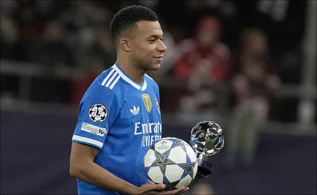 Kylian Mbappé fue la figura del Real Madrid / FOTO: AP