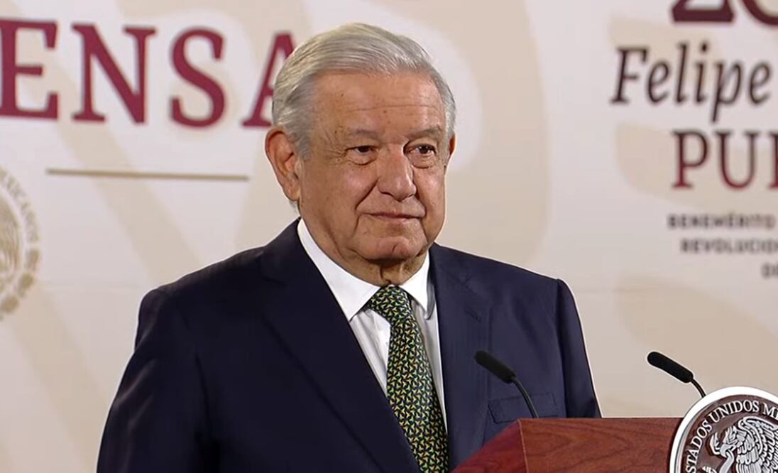 Conferencia de prensa matutina del presidente Andrés Manuel López Obrador. Foto: EL UNIVERSAL