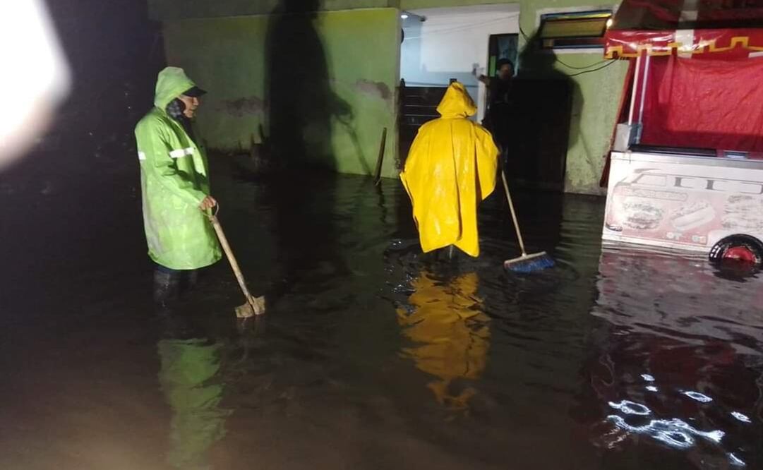 Ana Muñiz Neira, presidenta municipal, reconoció que ésta fue la lluvia más intensa registrada en lo que va del año. Foto: Especiales