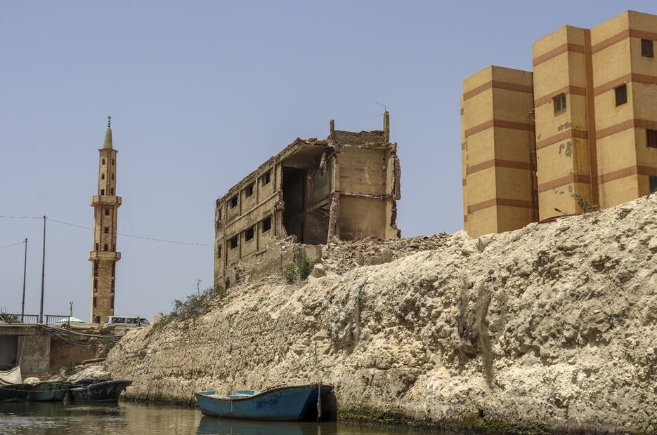 La "Venecia de Egipto", ubicada en el barrio de Al Max, en Alejandría.
Foto: EFE/Carles Grau Sivera