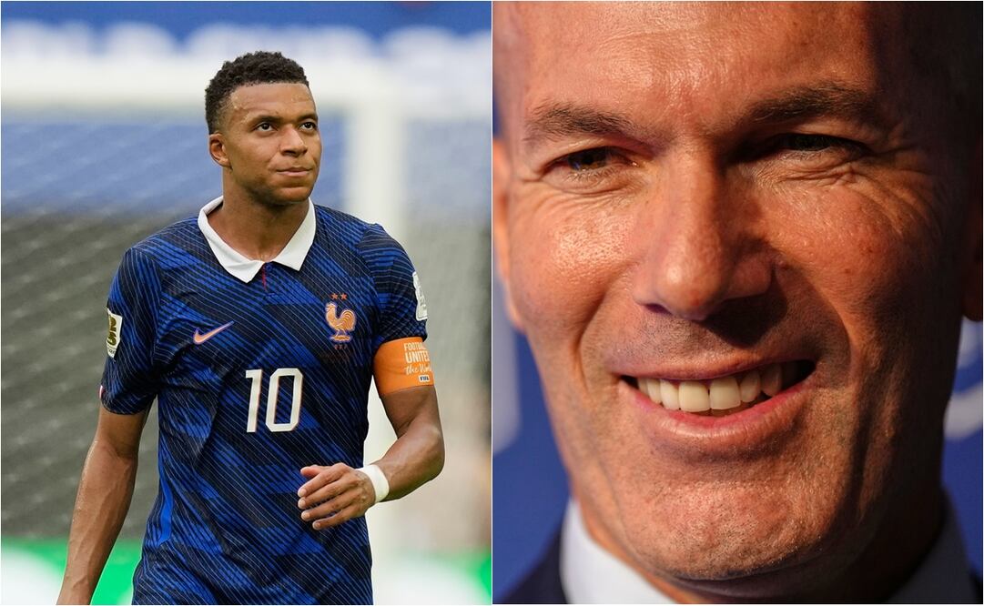 FOTO: ESPECIAL - Kylian Mbappé reacciona al nombramiento de Zidane: “Bienvenido a casa”