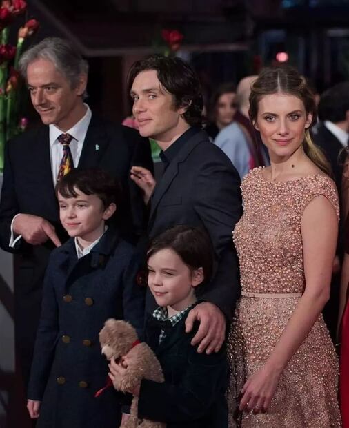 Cillian Murphy y su familia. Fuente: Instagram @cillianmurphyofficiall