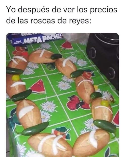 La Rosca de Reyes no se escapa de los memes