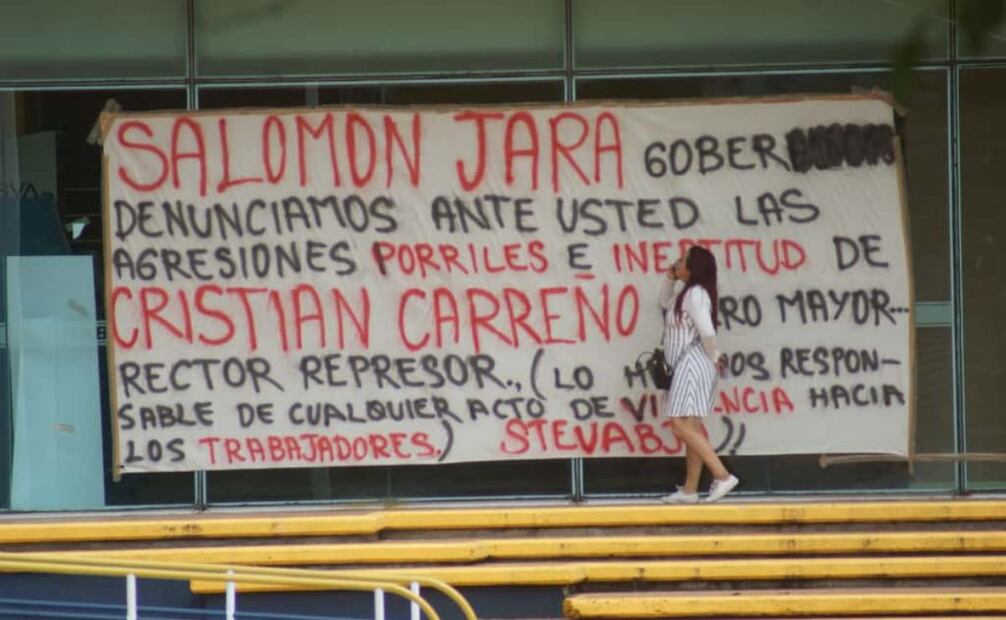 Denuncian agresiones porriles (07/10/2025). Foto: Especial