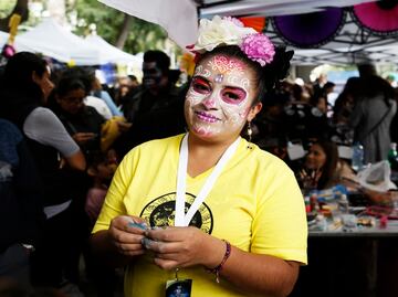 Makeup, glitter, glamour, and Catrinas in Mexico City