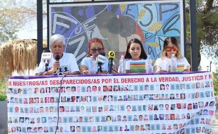 Protestan en Chihuahua por desapariciones forzadas; reclaman al Congreso estatal que ninguna ley puede hacerse sin las familias