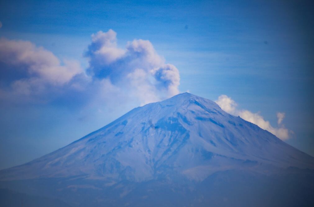 Popocatépetl, ubicado al oriente de la CDMX,
Foto: EL UNIVERSAL, archivo