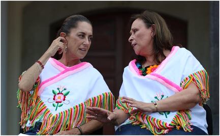 Claudia Sheinbaum asegura que Rocío Nahle "es lo mejor" que le puede pasar a Veracruz