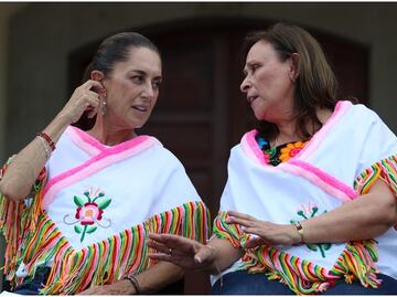 Claudia Sheinbaum asegura que Rocío Nahle "es lo mejor" que le puede pasar a Veracruz