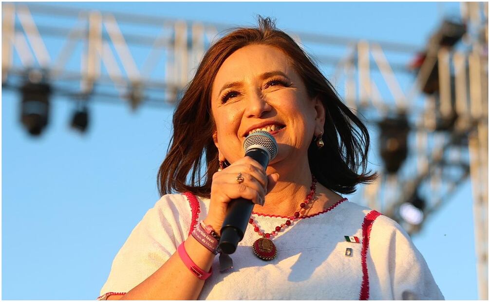 Xóchitl Gálvez junto a Manlio Fabio Beltrones y el Travieso Arce. Foto: Berenice Fregoso/EL UNIVERSAL