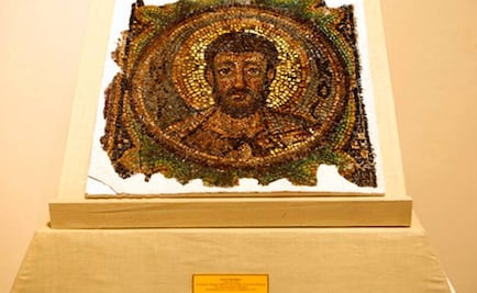Repatrían a Chipre mosaico de San Marcos que había sido saqueado