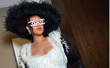 Rihanna deslumbra con atuendo Chanel, previo al Met Gala 2023