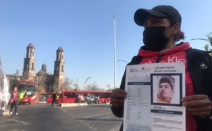 Cierran Reforma, a la altura del Metro Hidalgo, por desaparecido