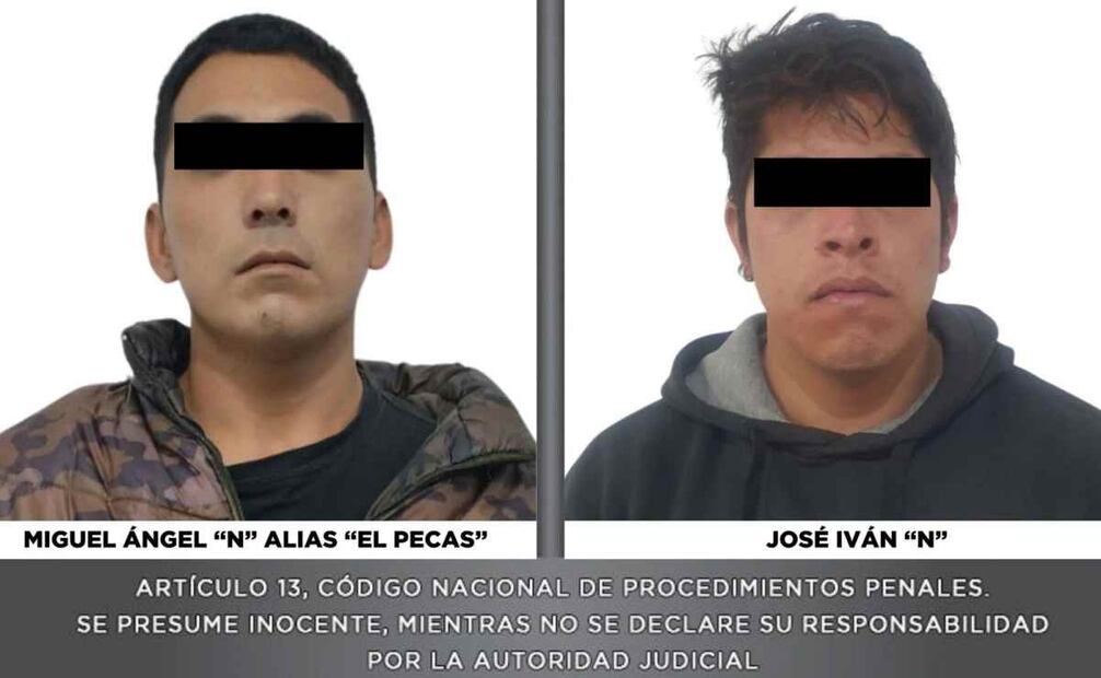 No obstante a los detenidos se les debe considerar inocentes en tanto sea dictada una sentencia de condena en su contra, puntualizaron autoridades de la Fiscalía mexiquense. Foto: Especial