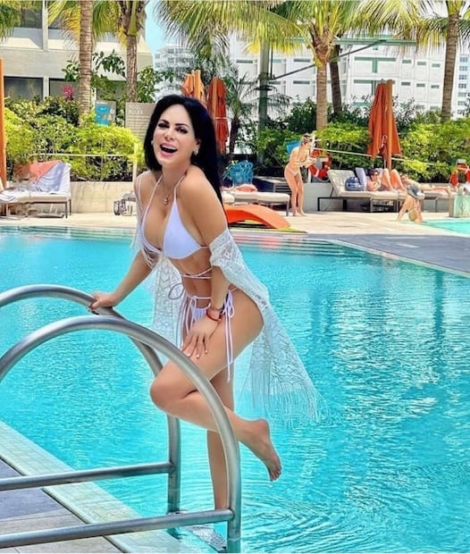 Maribel Guardia luce el bikini ideal para primavera 