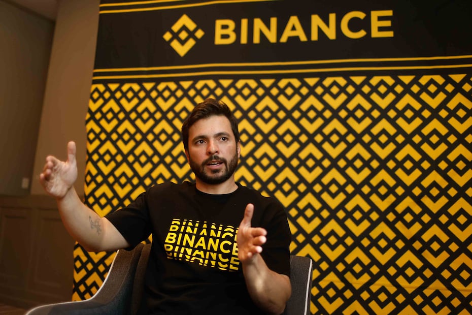 Salvador Rivero, General Manager de Binance México. Foto: Carlos Mejía/EL UNIVERSAL