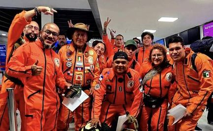 Brigada Topos Azteca viaja a España para apoyar en rescate tras inundaciones por la DANA; se suma a búsqueda de desaparecidos