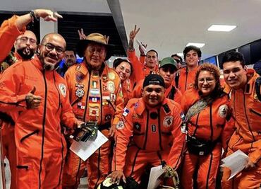 Brigada Topos Azteca viaja a España para apoyar en rescate tras inundaciones por la DANA; se suma a búsqueda de desaparecidos