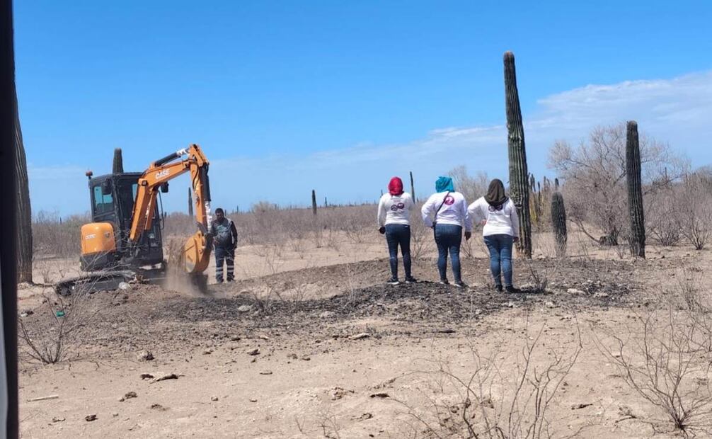 Madres Buscadoras de Sonora piden identificar los restos (14/08/2025). Foto: Especial