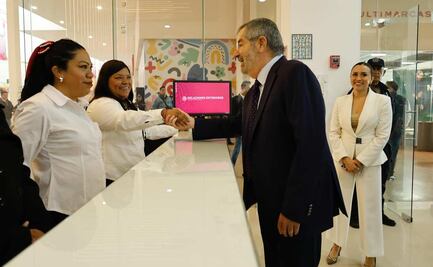 SRE hace frente a "coyotes"; canciller De la Fuente supervisa oficina de pasaportes en Valle de Chalco