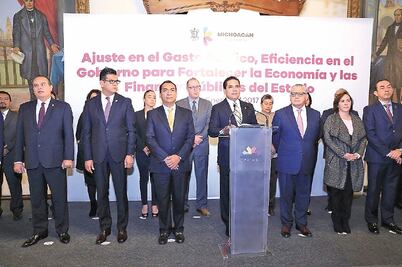 Gobierno de Michoacán presenta plan para ahorrar 354 mdp