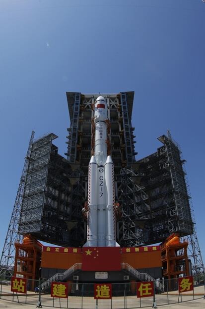 China aplaza una misión para su estación espacial