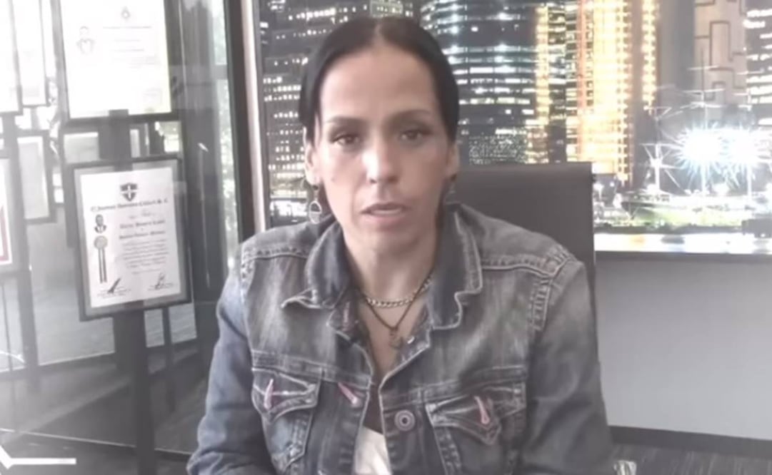 Mayela Laguna asegura que se defenderá de Luis Enrique Guzmán y la familia con apego a la ley. Foto: Captura de video.