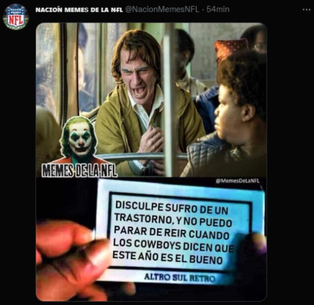 Los Dallas Cowboys vuelven a quedar eliminados en playoffs; estos son los mejores memes 