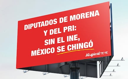 "Sin INE, México se chingó": Alazraki alista espectaculares en contra de reforma electoral