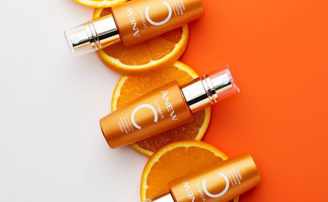 Línea Anew con Vitamina C de Avon. Foto: Cortesía Avon