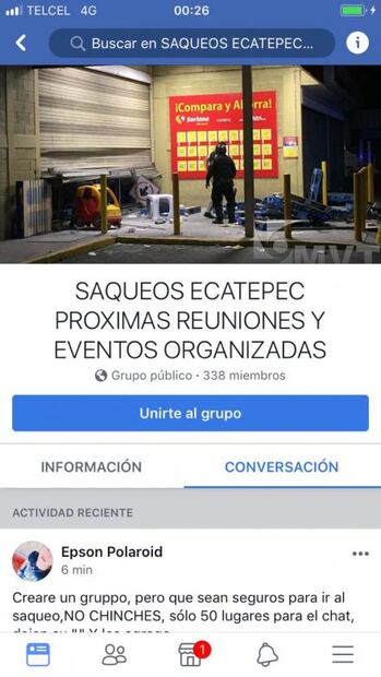 Frenan saqueos a tiendas de Ecatepec