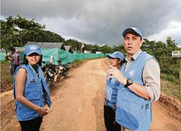 Mexicans work for peace in Colombia