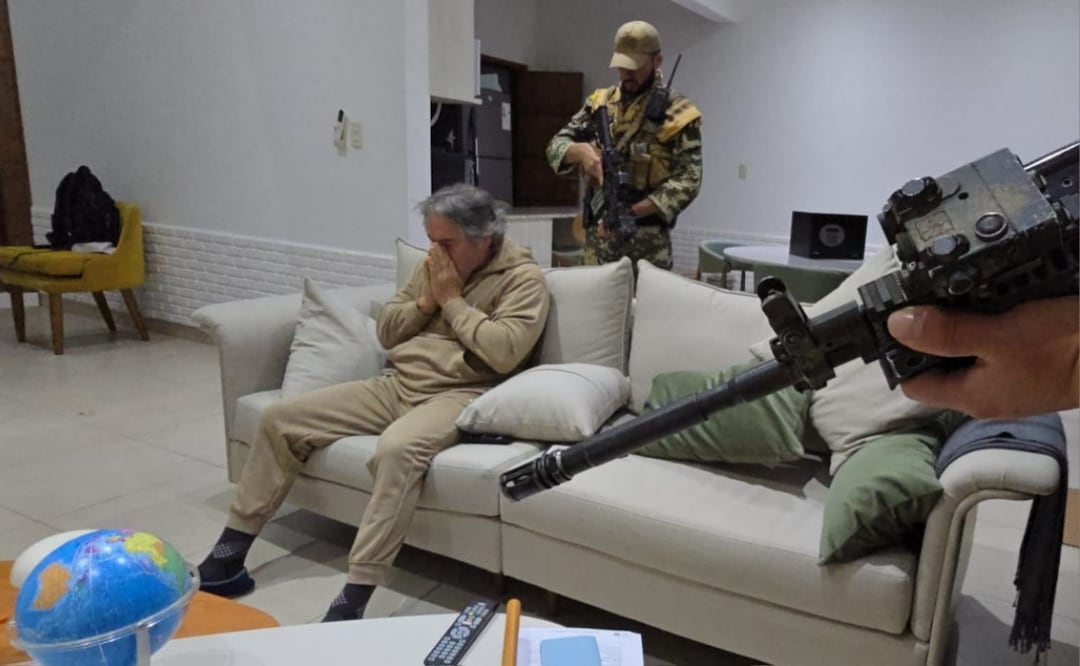 Hernán Bermúdez Requena detenido en Paraguay e identificado como líder de La Barredora (13/09/2025). Foto: Especial