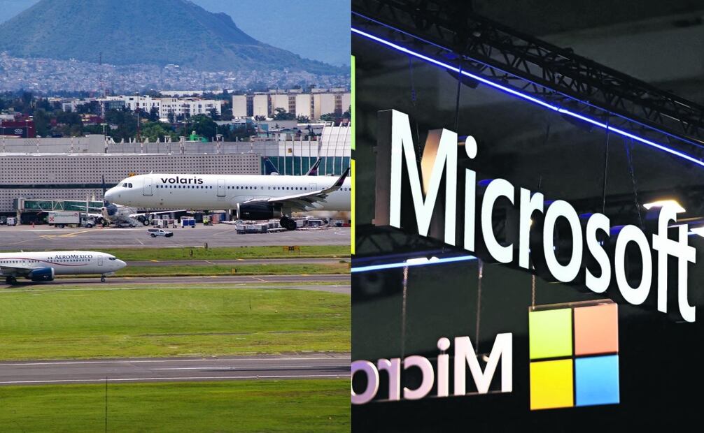 Vuelos presentan problemas por la caída de Microsoft. Foto: especial