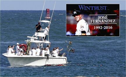 Cenizas de José Fernández fueron arrojadas al mar