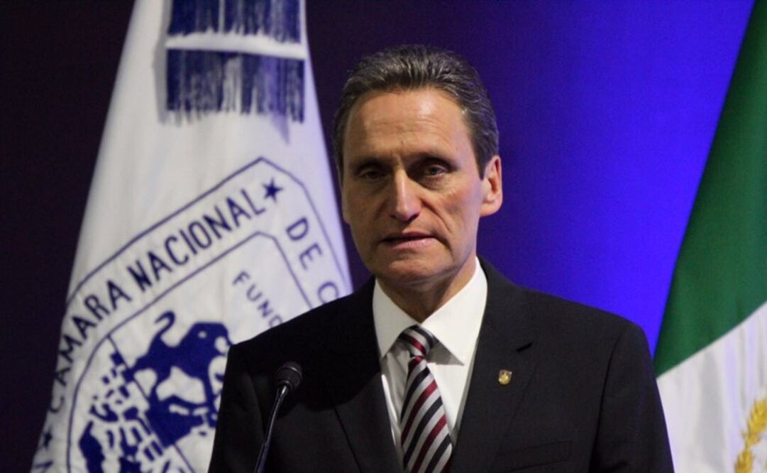 Nathan Poplawsky Berry, presidente de la Canaco de la Ciudad de México (Tomada de Twitter @CANACOMexico)