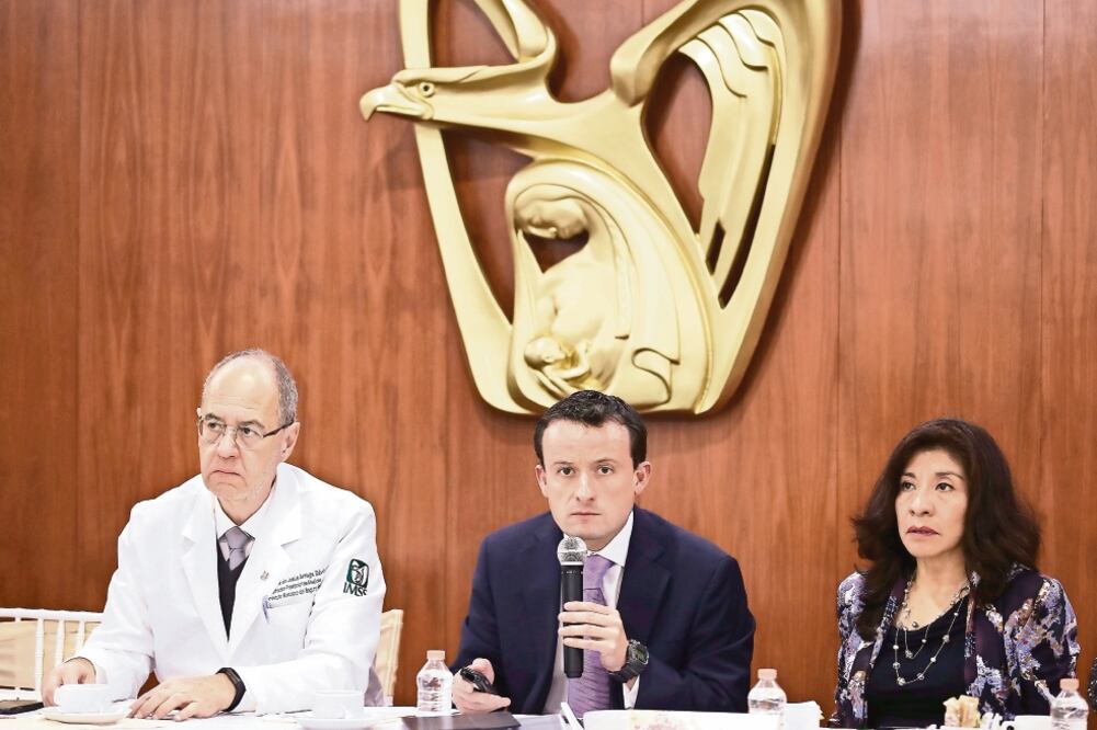 Mikel Arriola, director general del IMSS, presentó un balance anual de los avances del instituto en este año y sus perspectivas para 2017. (JUAN CARLOS REYES. EL UNIVERSAL)